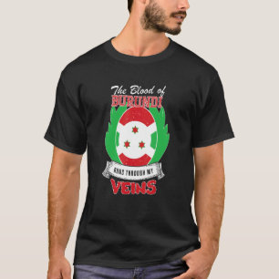 Camiseta Burundi Em Minhas Veias