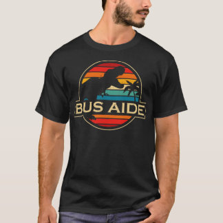 Camiseta Bus Aide Dinossaur