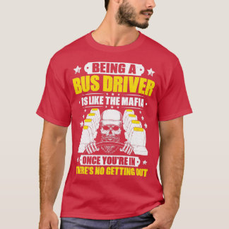 Camiseta Bus Driver de Barramento de Busman School Bus Driv