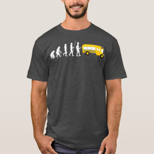 Camiseta Bus Driver Omnibus School Bus Transportes Públicos
