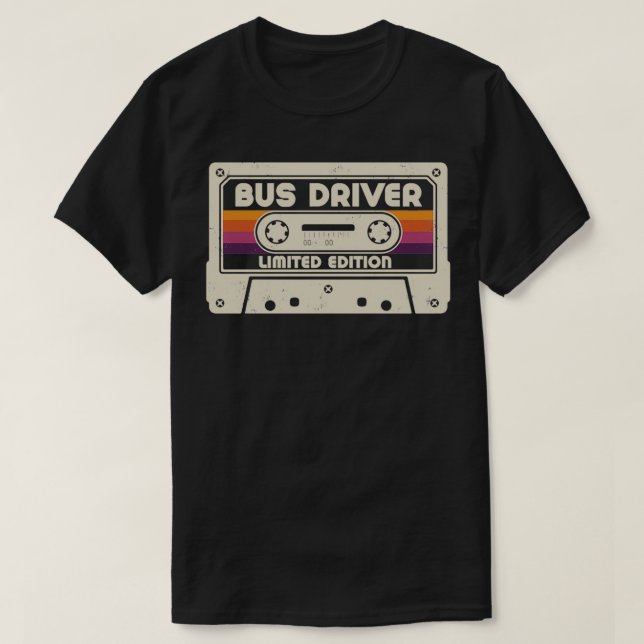 Camiseta BUS DRIVER Profissão (Frente do Design)