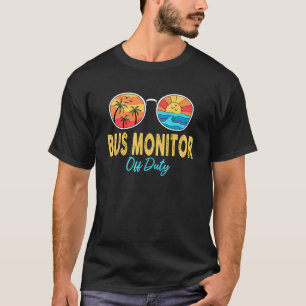 Camiseta Bus Monitor Off Duty Sunglass No Dia Passado Da Es