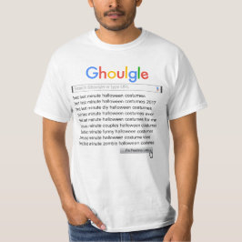 Camiseta Busca de fantasia de Halloween de 2017 em Ghoulgle