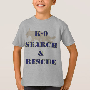 Camiseta Busca K-9 e salvamento GSD