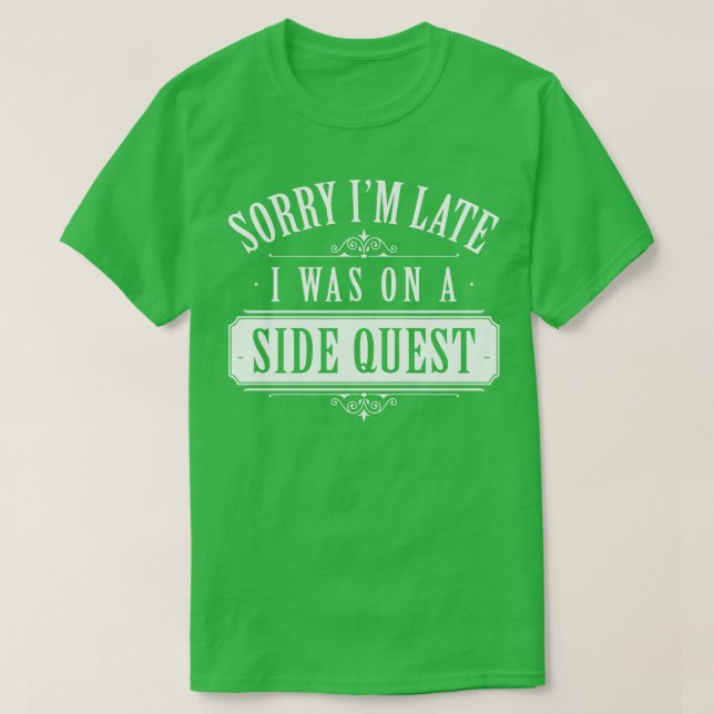 Camiseta Busca Lateral (Frente do Design)