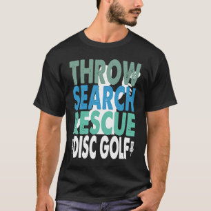 Camiseta Busca no Disco de Emergência do Golf Frisbee - Pon
