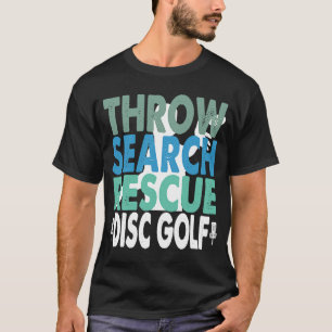 Camiseta Busca no Disco de Emergência do Golf Frisbee - Pon