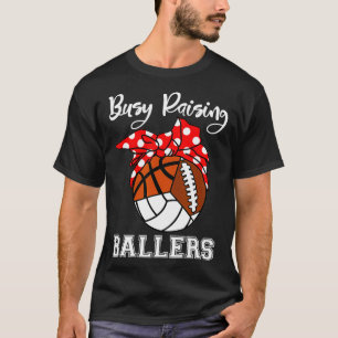 Camiseta Busca no Raising Ballers - Basketbal de futebol