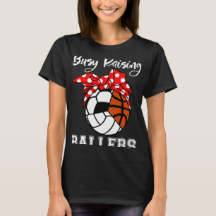 Camiseta Busca no Raising Ballers Funny Voleibol Baske
