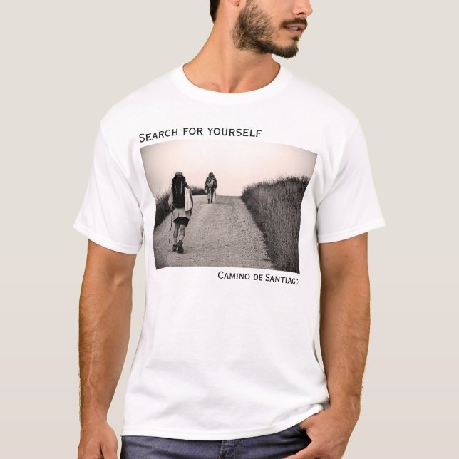 Camiseta Busca para o senhor mesmo (Frente)