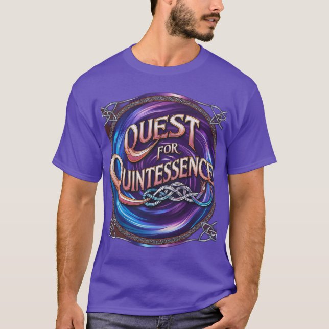 Camiseta Busca por quintessência (Frente)