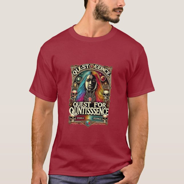 Camiseta Busca por quintessência (Frente)