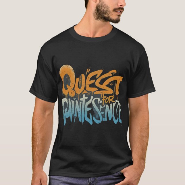 Camiseta Busca por quintessência (Frente)
