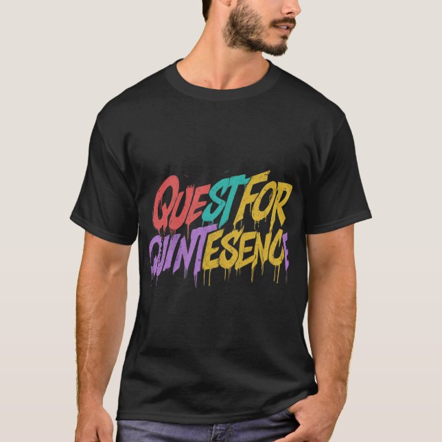 Camiseta Busca por quintessência (Frente)
