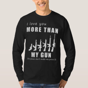 Camiseta Buscando um Amor Humoroso - Eu te amo mais do que