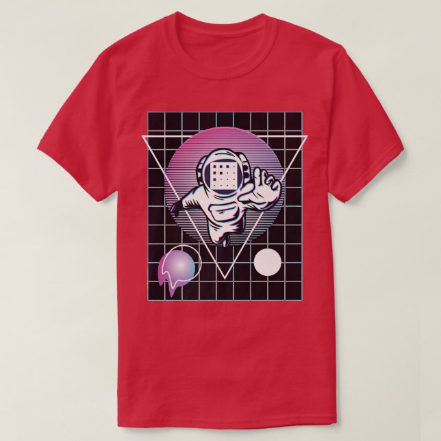 Camiseta Buscar o Astronauta AI (Frente do Design)