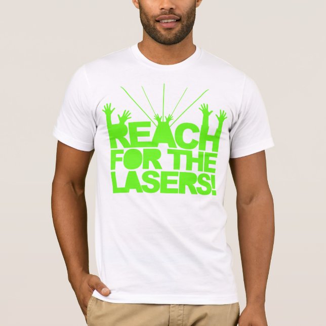 Camiseta Buscar Os Lasers (Frente)