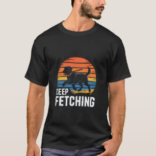 Camiseta Buscar Raça Retriever Cão Bola Treinamento Labrado