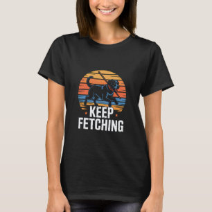 Camiseta Buscar Raça Retriever Cão Bola Treinamento Labrado
