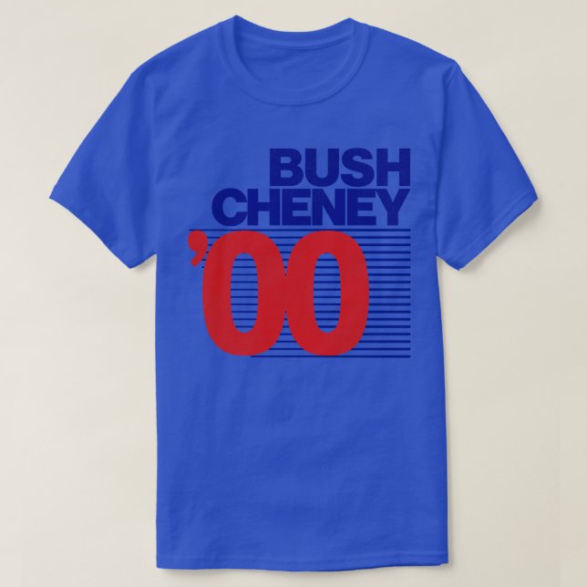 CAMISETA BUSH CHENEY 00 (Frente do Design)