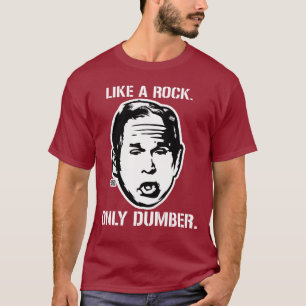 Camiseta Bush: Como uma rocha, somente t-shirt mais mudo