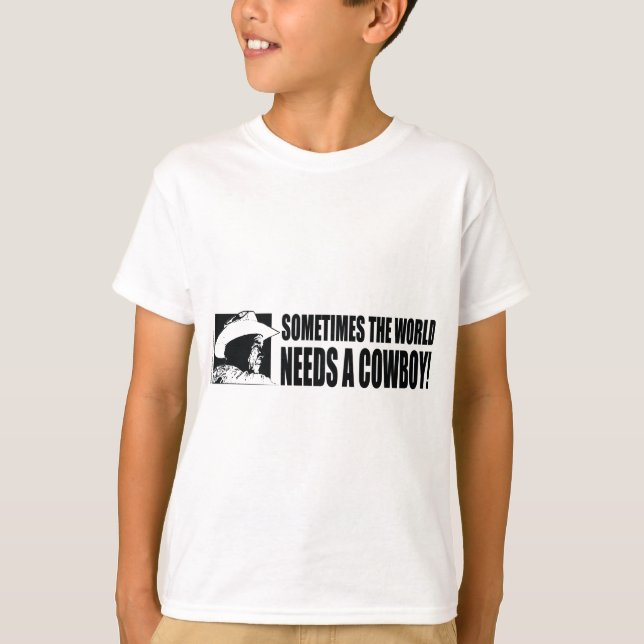 Camiseta BUSH-Cowboy-Hat-White (Frente)