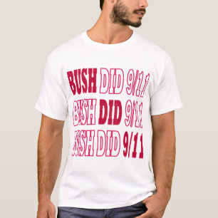 Camiseta Bush Fez 9 11 Bush Fez 911