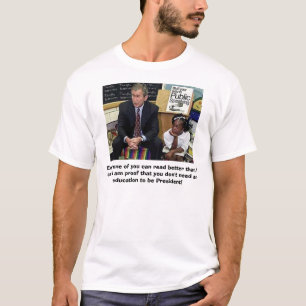 Camiseta Bush na educação