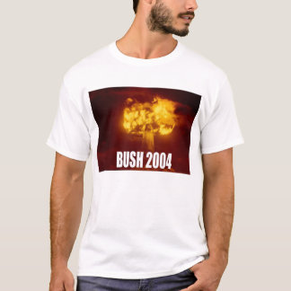 Camiseta Bush para o guerreiro nuclear