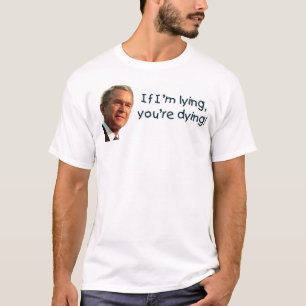 Camiseta Bush que encontra-se você está morrendo