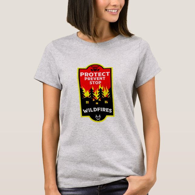 Camiseta Bush Wildfire Prevention (Frente)
