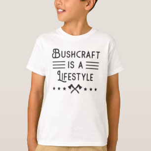 Camiseta Bushcraft Bushcrafter Survival Funny Gift Idea