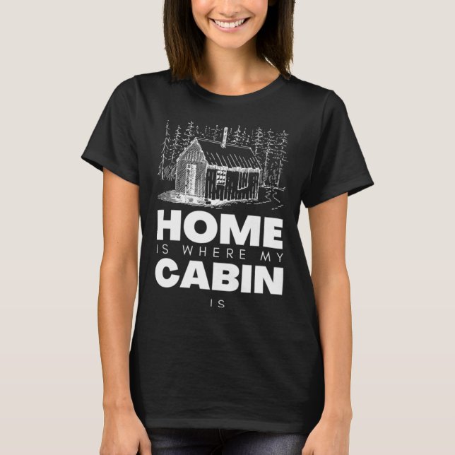Camiseta Bushcraft Cabin Bushcraft Gear and Bushcraft Tools (Frente)
