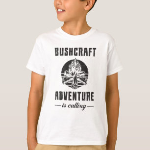 Camiseta Bushcran Survival Outdoor Ideia de Presente