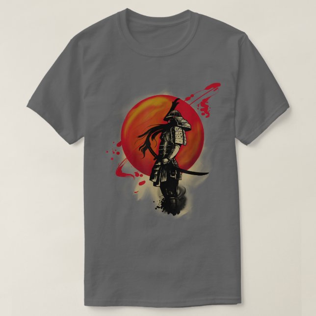 Camiseta Bushido Code Samurai Japan199 (Frente do Design)