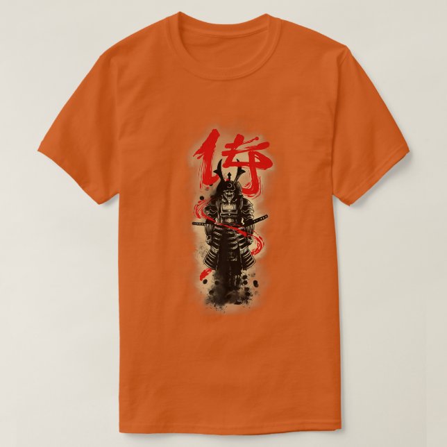 Camiseta Bushido Code Samurai Japan Premium (Frente do Design)