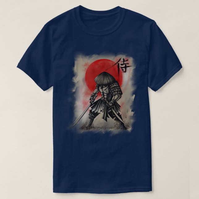 Camiseta Bushido Code Samurai Japão (Frente do Design)