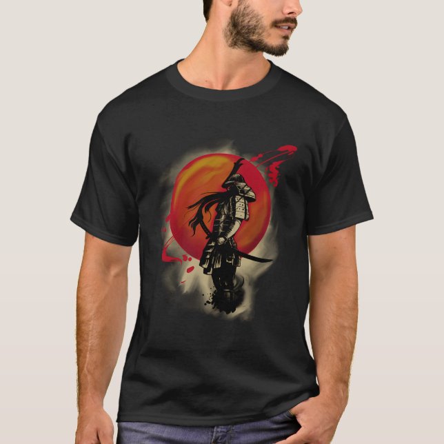 Camiseta Bushido Code Samurai Japão (Frente)