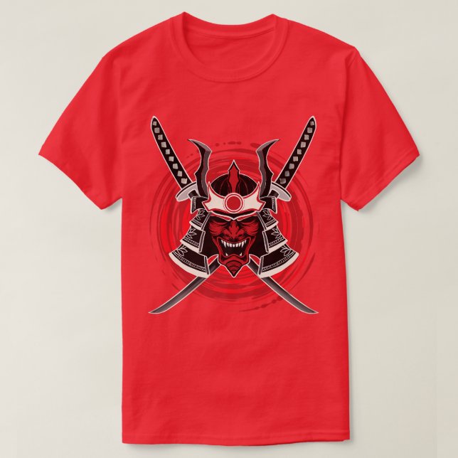 Camiseta Bushido Code Samurai Japão 196 (Frente do Design)