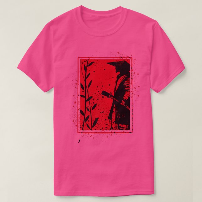 Camiseta Bushido Code Samurai Katana  (Frente do Design)