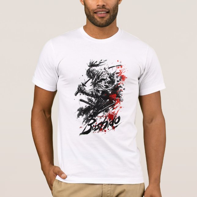 Camiseta Bushido - O Código do Samurai (Frente)