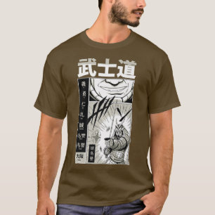 Camiseta Bushido Samurai Japonês Espadarte Estética Manga
