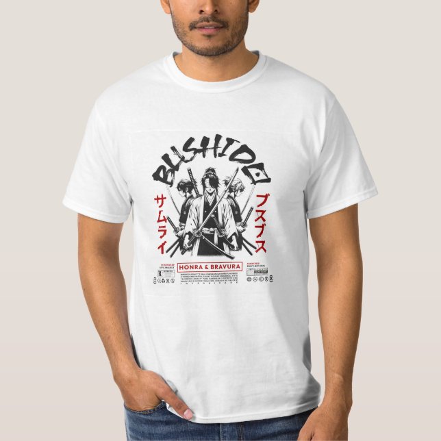 Camiseta  Bushido T-shirt (Frente)