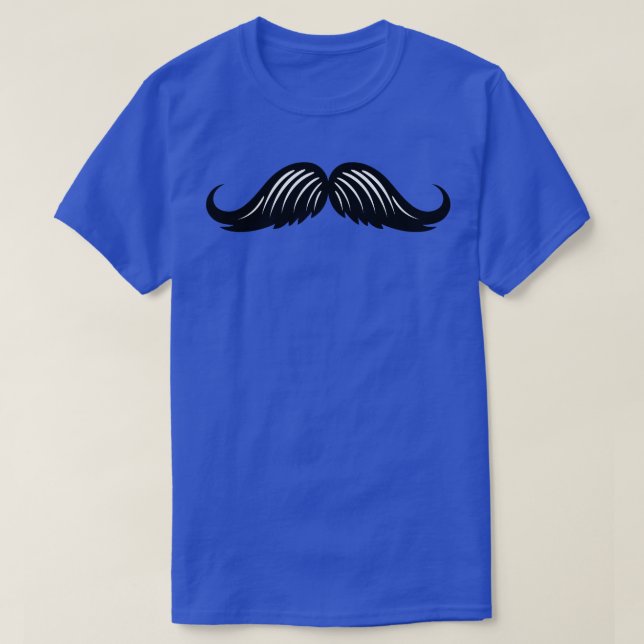 Camiseta Bushy Mustache (Frente do Design)