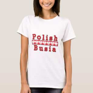 Camiseta Busia polonês Eagles