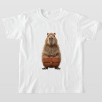 Business Capybara com Briefcase