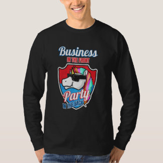 Camiseta Business In The Front Party In The Back Mullet