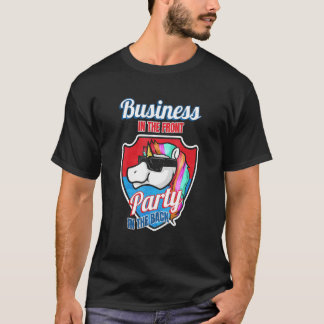 Camiseta Business In The Front Party In The Back Mullet