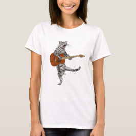 Camiseta Busker, o Guitarista do Gato