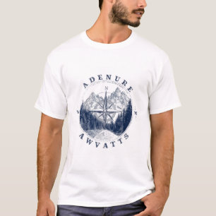 Camiseta Bússola da Aventura Espera
